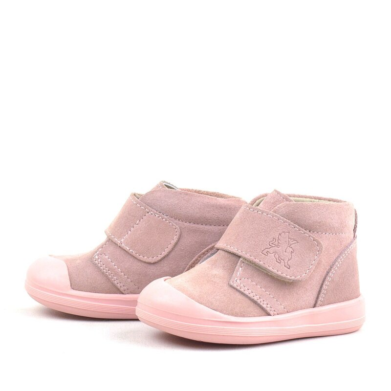 Rakerplus Yoohoo Hakiki Deri Pudra Cırtlı Kız Bebek Bot - 5