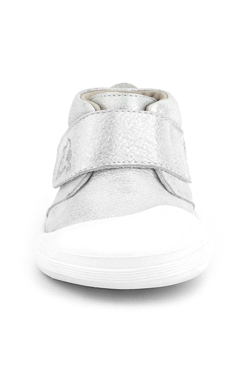 Rakerplus Yoohoo Hakiki Deri Beyaz Simli Cırtlı Unisex Bebek Bot - 4