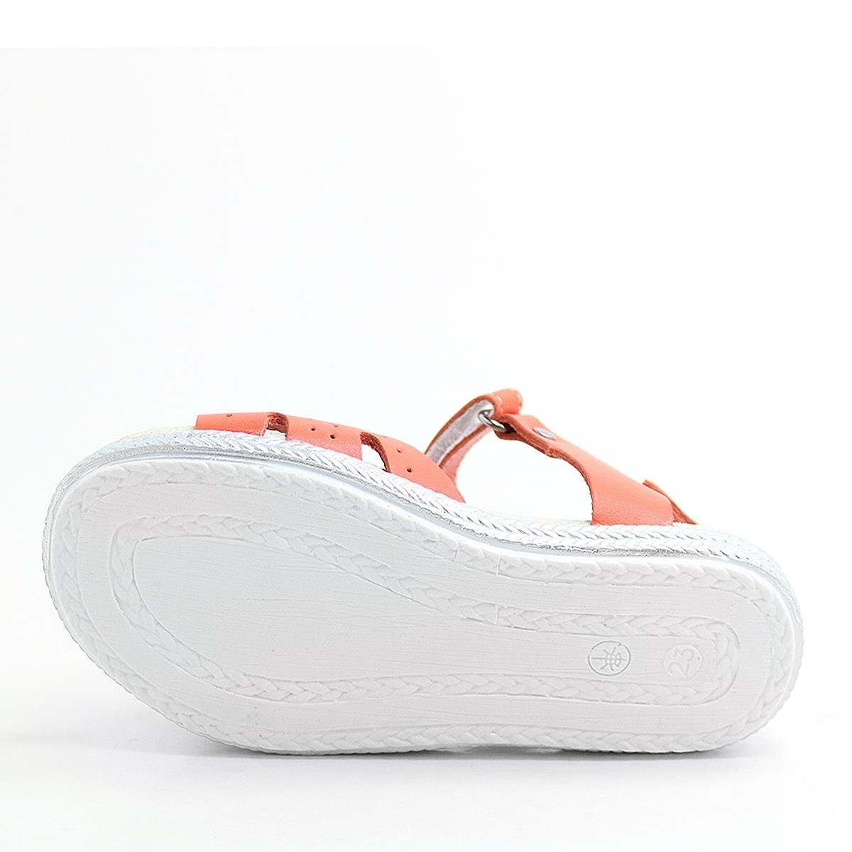 ARTİCO CARİNY HAKİKİ DERİ TURUNCU KIZ BEBEK ÇOCUK SANDALET - 5