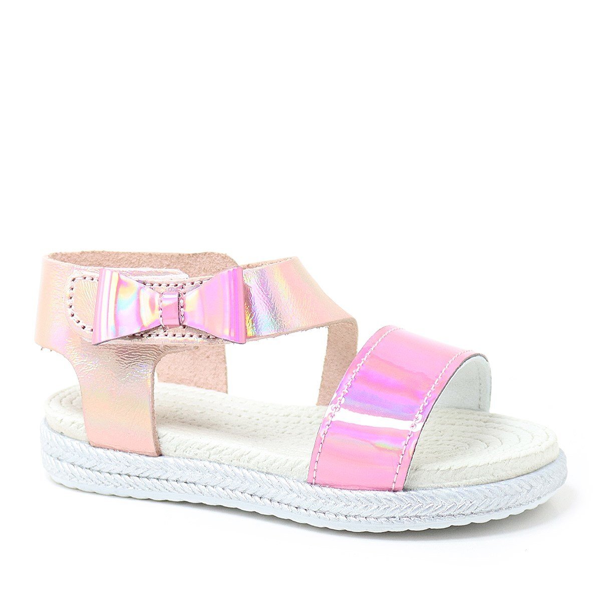 Artico Elenis Hakiki Deri Pembe Kız Bebek Sandalet - 1