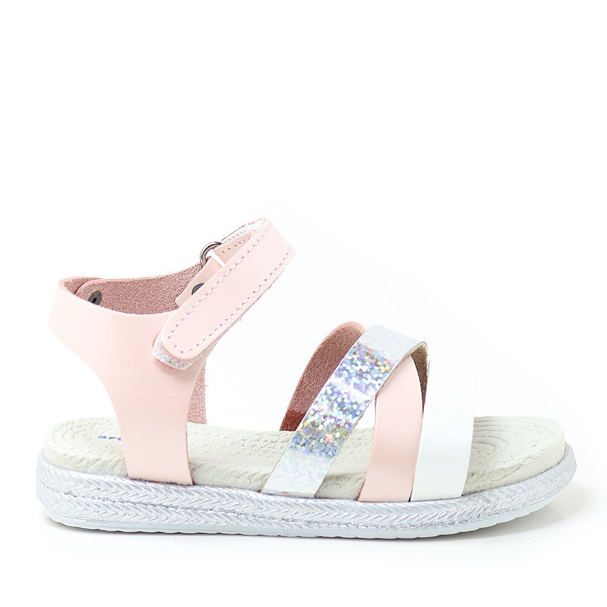 Artico Alexia Hakiki Deri Vaketa Pembe Kız Bebek Sandalet - 2