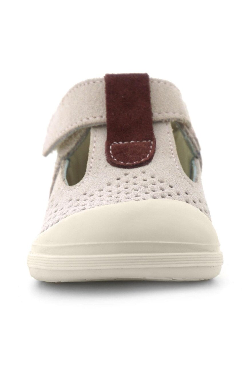 Rakerplus Shaun Hakiki Deri Lila Mor Cırtlı Anatomik Bebek Sandalet - 4