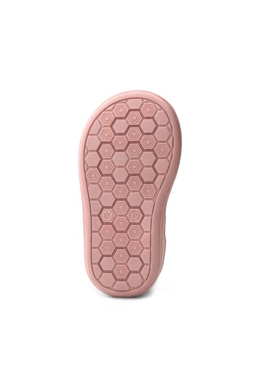 Rakerplus Shaun Hakiki Deri Fuşya Pembe Cırtlı Anatomik Bebek Sandalet - 8