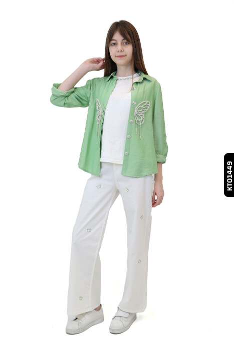 Kız Çocuk Alt Üst Takım 10-14 Yaş 30050 - 3