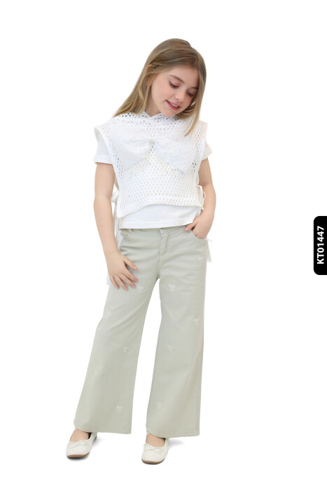 Kız Çocuk Alt Üst Takım 6-10 30052 - 3