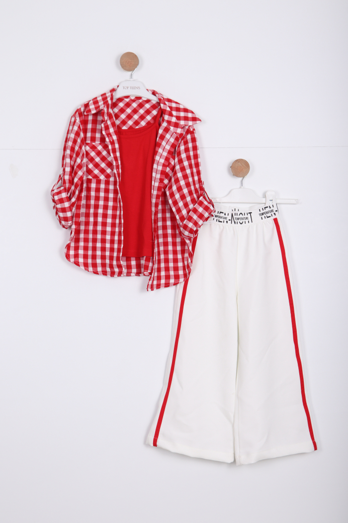Kız Çocuk Alt Üst Takım 6-9 Yaş 5891 - 1
