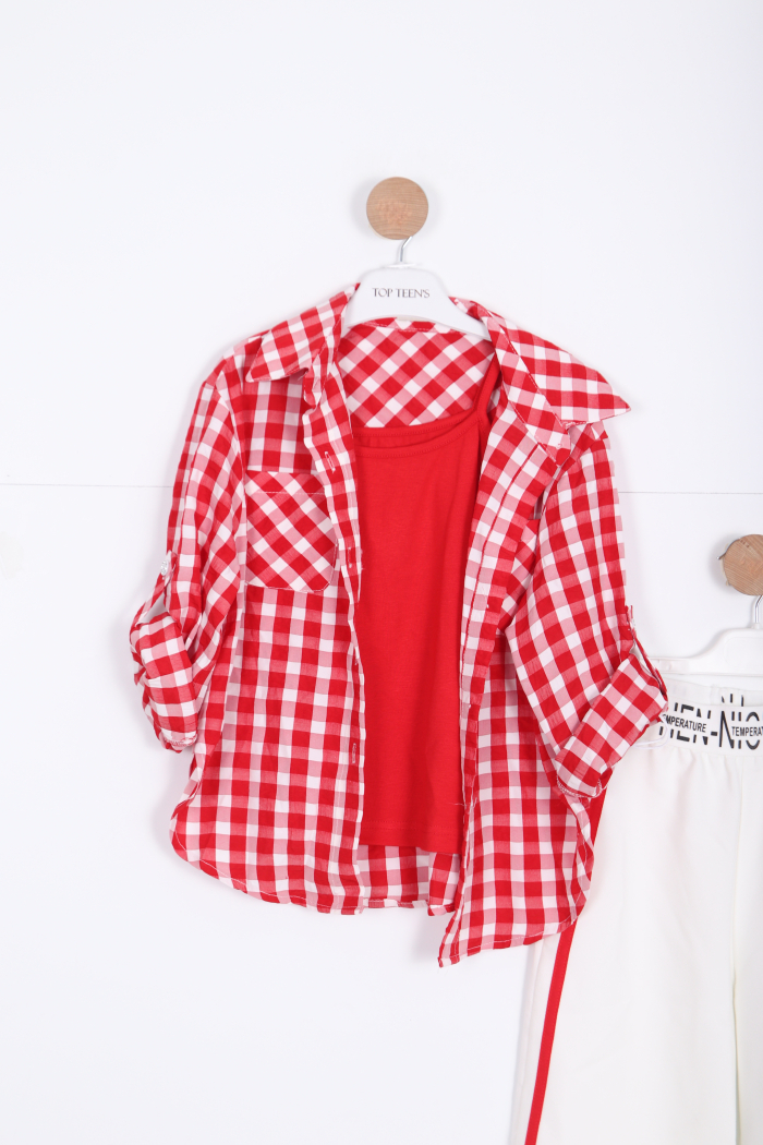 Kız Çocuk Alt Üst Takım 6-9 Yaş 5891 - 3