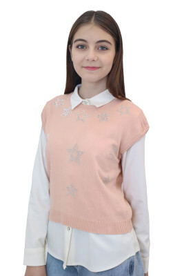Kız Çocuk Gömlek ve Bluz 7-10 Yaş 30001 