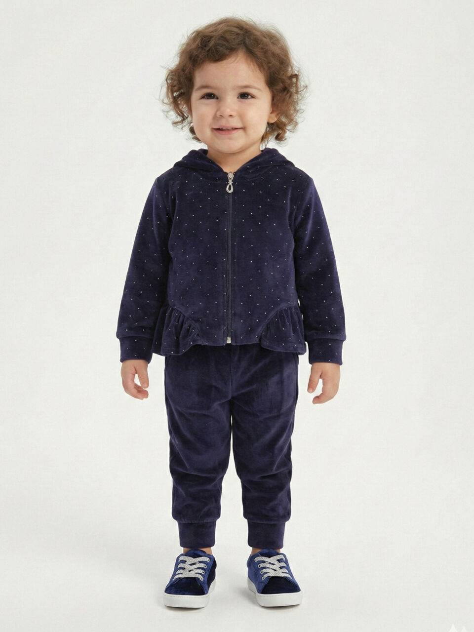 Kız Çocuk Alt Üst Takım 2-6 Yaş 1022 Lacivert - 1