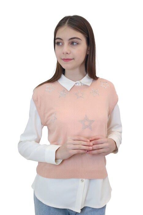 Kız Çocuk Gömlek ve bluz 11-14 Yaş 30101 - 2