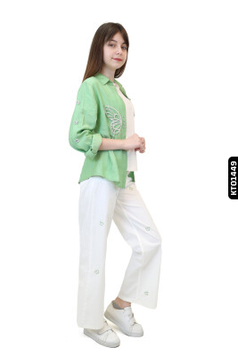 Kız Çocuk Alt Üst Takım 10-14 Yaş 30050 / 30084 - 2
