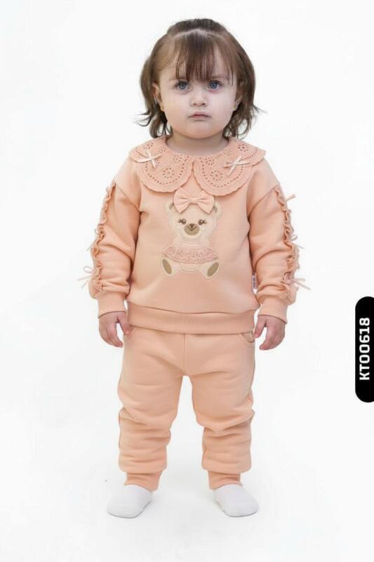 Kız Çocuk Alt Üst Takım 9-24 Ay 52001 Pembe 