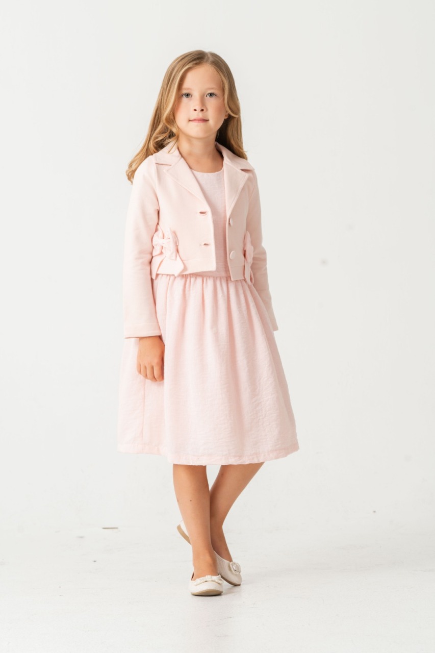 Kız Çocuk Alt Üst Takım 4-7 Yaş 52009 Pembe - 1