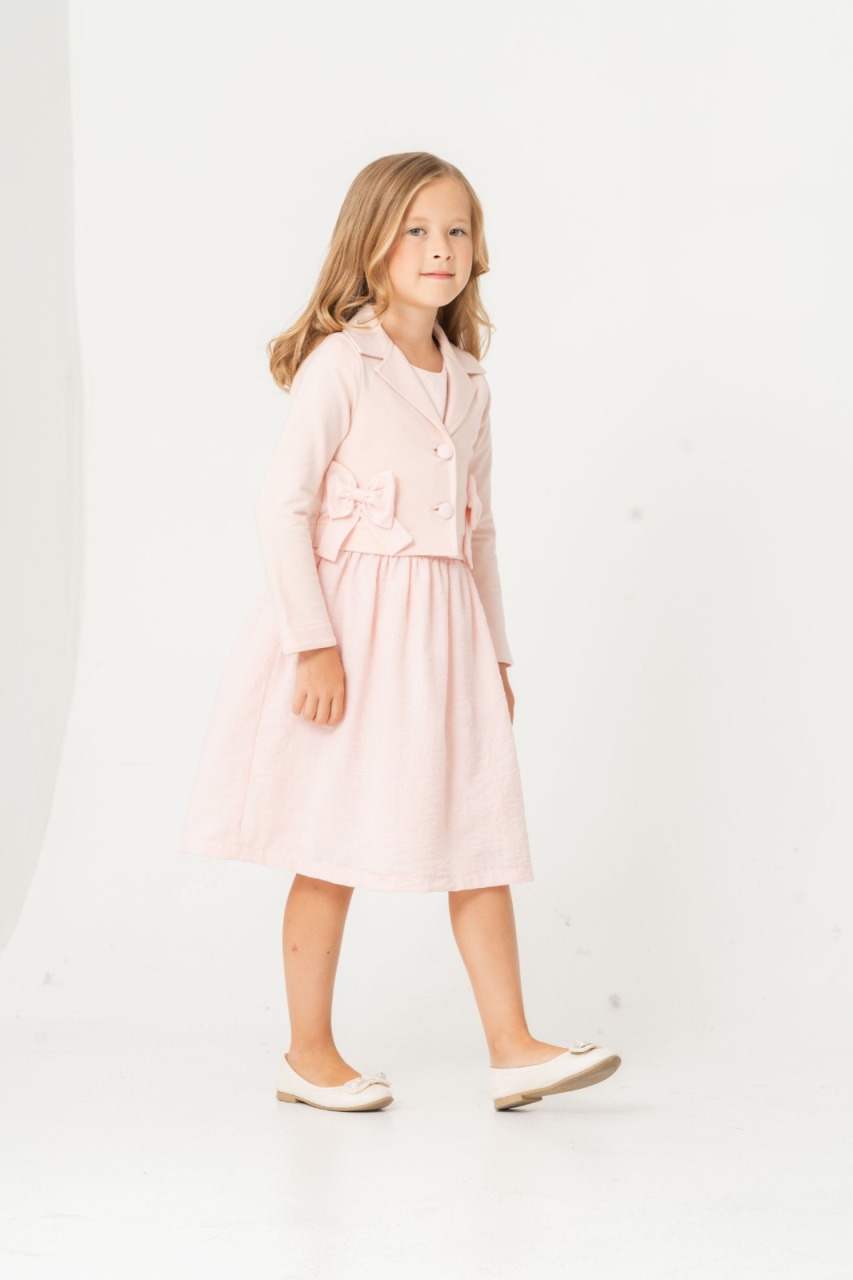 Kız Çocuk Alt Üst Takım 4-7 Yaş 52009 Pembe - 4