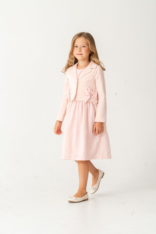 Kız Çocuk Alt Üst Takım 4-7 Yaş 52009 Pembe - 7