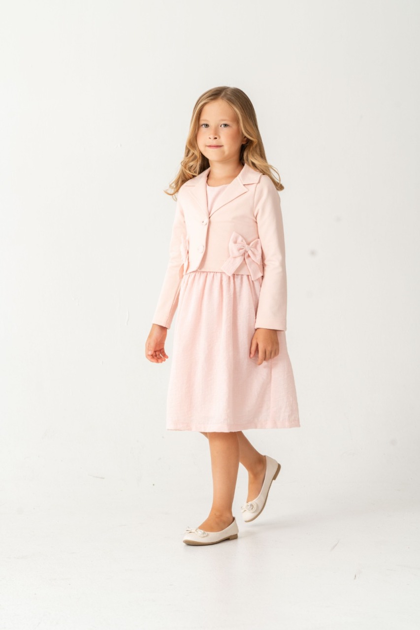 Kız Çocuk Alt Üst Takım 4-7 Yaş 52009 Pembe - 7