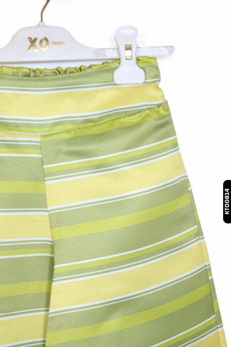 Kız Çocuk Alt Üst Takım 6-12 Yaş 5006 Sarı - 4