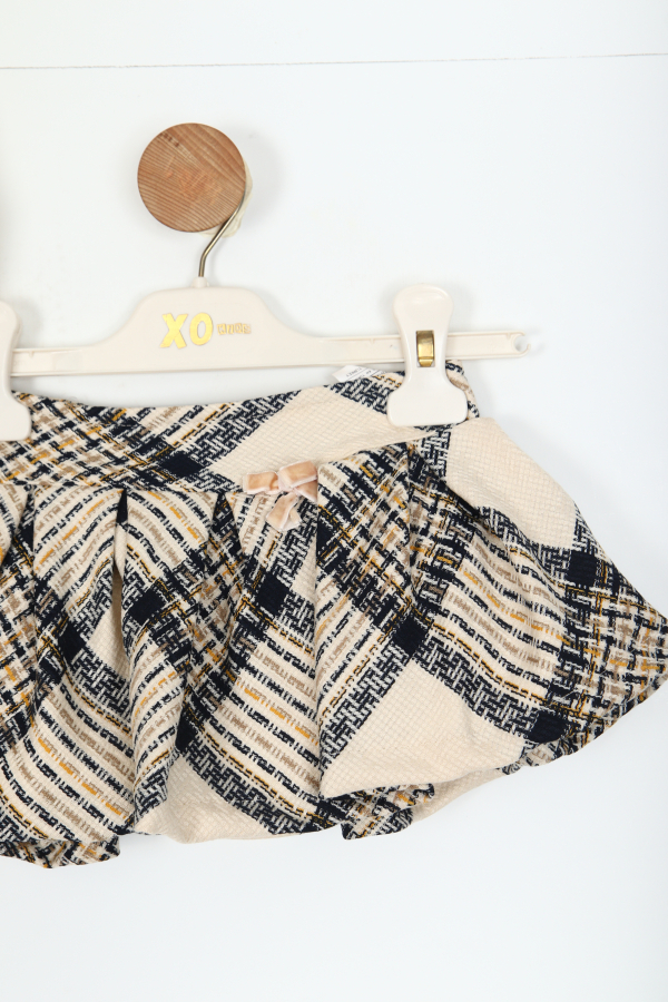 Kız Çocuk Etek Takım 6-36 Ay 3195 Sarı - 3