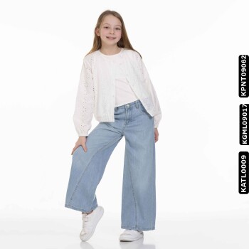 KIZ TAKIM 8-14 YAŞ KPNT09062 MAVİ KGML09017 EKRU KATL00009 BEYAZ - xo kids