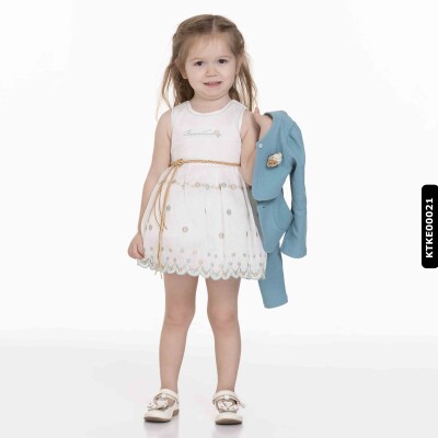 Kız Takım Elbise 6 Ay- 2 Yaş 2066 Ktke00021 Mavi - 3