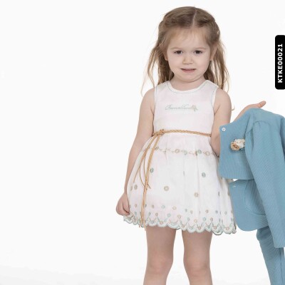 Kız Takım Elbise 6 Ay- 2 Yaş 2066 Ktke00021 Mavi - 6