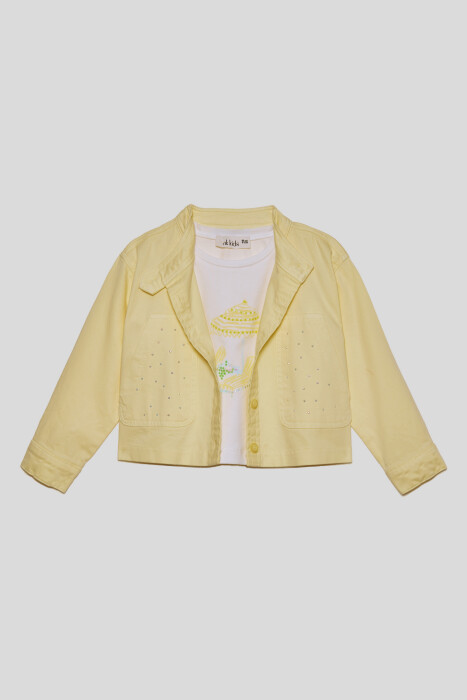 Kız Çocuk Apricot Gömlek1-4 Yaş 38612 - 1