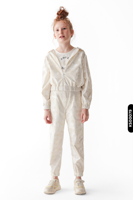 Kız Çocuk Atlet 8-14 Yaş 36333 Ekru - 4