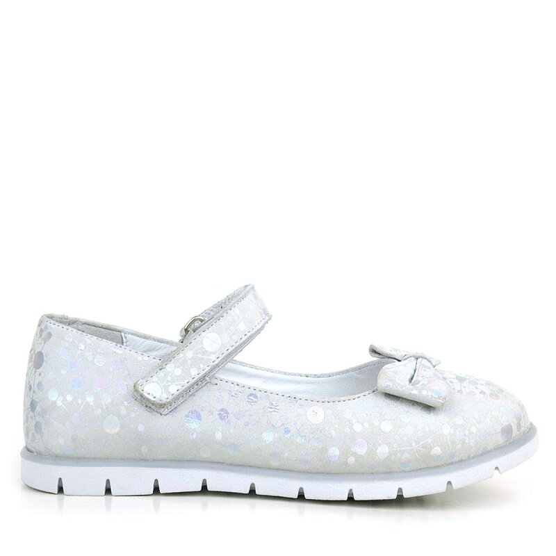 Rakerplus Hakiki Deri Desenli Cırtlı Kız Çocuk Babet - 2