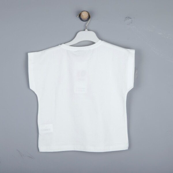 P-003359 (bes 9490) Kız Bluz 6-14 Yaş Ekru - 2