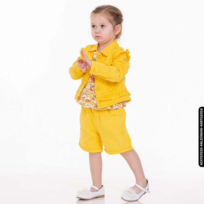 Kız Papatya Bluz 9 Ay - 2 Yaş 34610 Kblz09046 Krem - 5