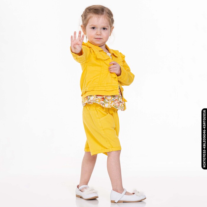 Kız Papatya Bluz 9 Ay - 2 Yaş 34610 Kblz09046 Krem - 6