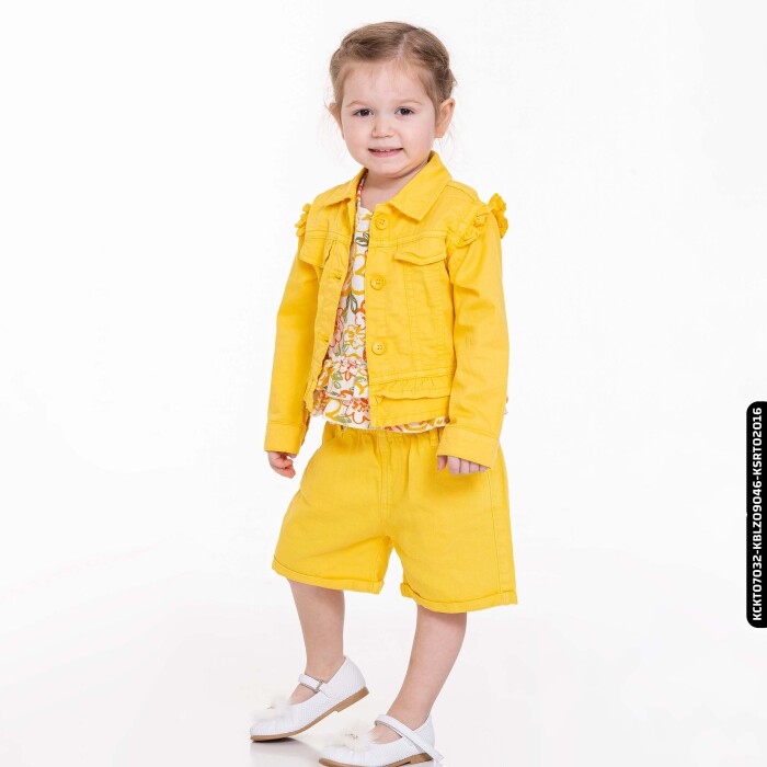 Kız Papatya Bluz 9 Ay - 2 Yaş 34610 Kblz09046 Krem - 3