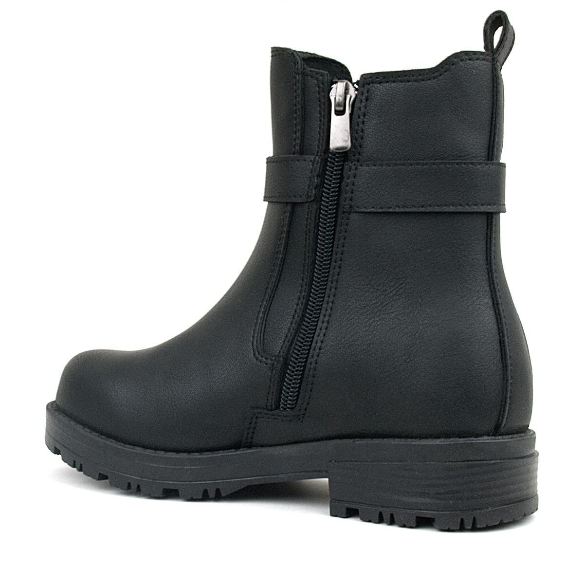 Rakerplus Siyah Mat Lastikli Kız Çocuk Bot - 4