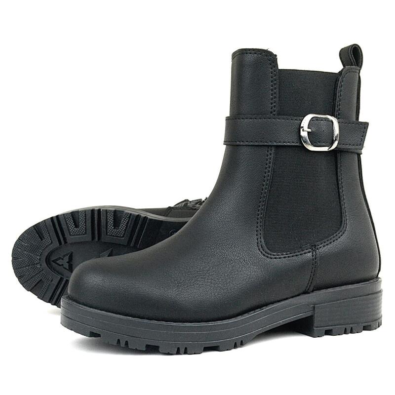 Rakerplus Siyah Mat Lastikli Kız Çocuk Bot - 6