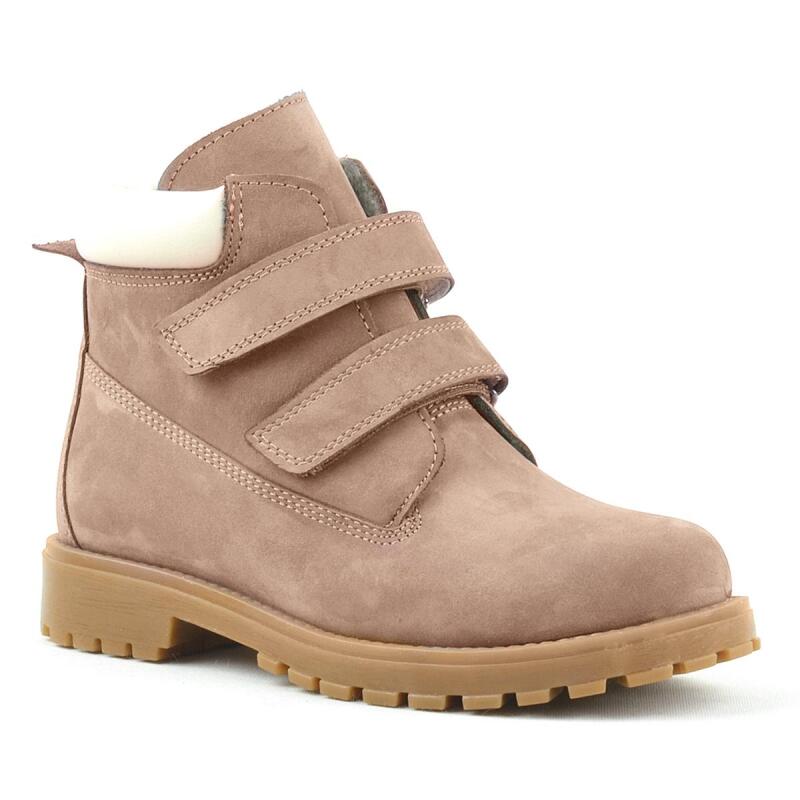 Rakerplus Neson Hakiki Deri Pudra Ten Cırtlı Kız Çocuk Bot - Rakerplus