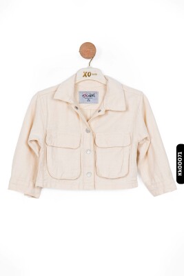 Kız Çocuk Ceket 1-5 Yaş 24238 Ekru - 2