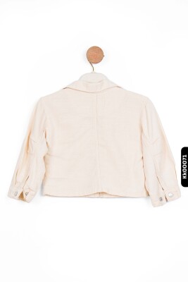 Kız Çocuk Ceket 1-5 Yaş 24238 Ekru - 3