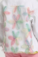 Kız Çocuk Ceket 1-4 Yaş 2568 Beyaz - 4