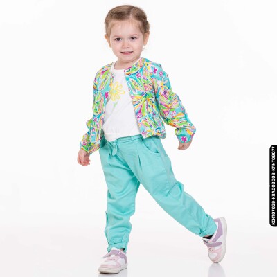 Kız Sulu Boya Ceket 9-36 Ay 34629 Kckt07029 - 1