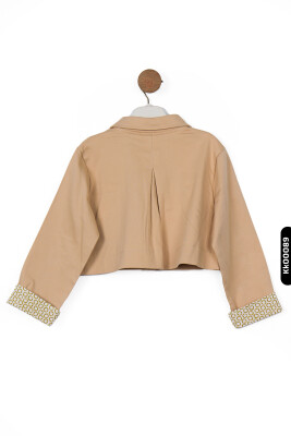 Kız Çocuk Ceket 4-8 Yaş 36542 Vizon - 3