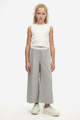 Kız Çocuk Ceket 8-14 Yaş 38331 Ekru - 4