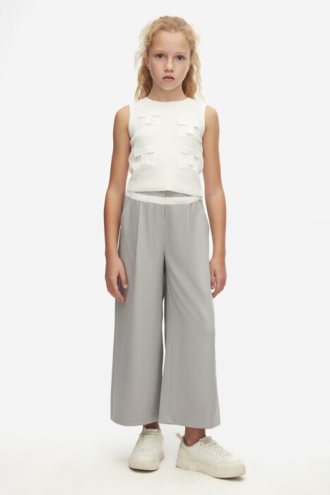 Kız Çocuk Ceket 8-14 Yaş 38331 Ekru - 4