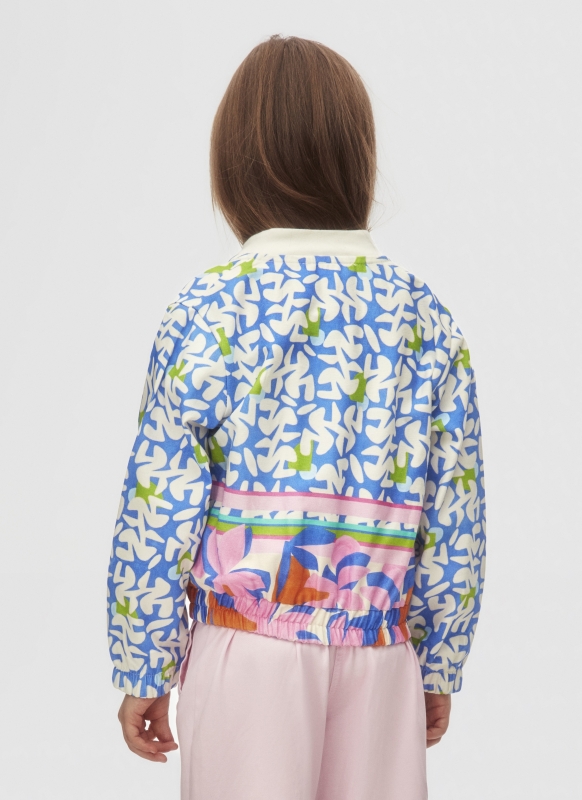 Kız Çocuk Ceket 4-8 Yaş 38566 Mavi - 2