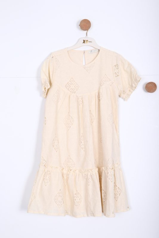 Kız Çocuk Elbise 10-14 Yaş 35938 - 6
