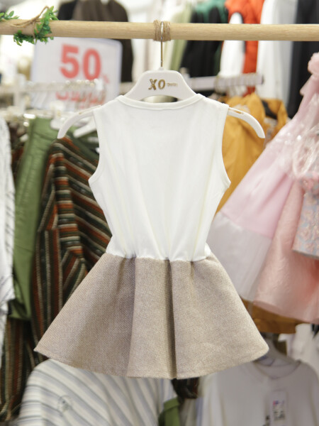 Kız Çocuk Elbise 9-36 Ay 1001 Bordo - 4