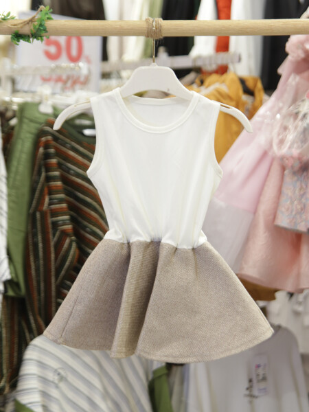 Kız Çocuk Elbise 9-36 Ay 1001 Bordo - 5