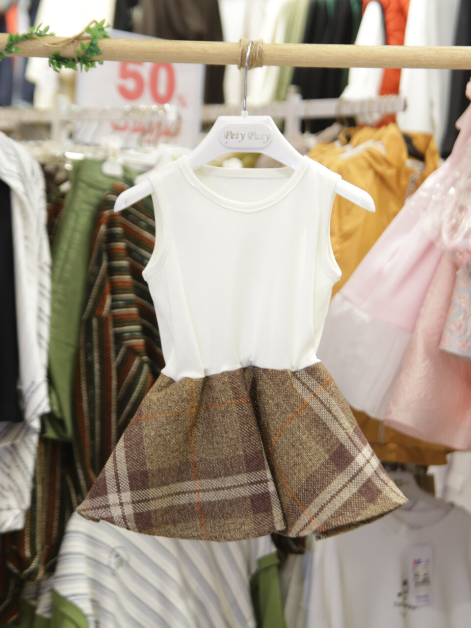 Kız Çocuk Elbise 9-36 Ay 1002 Kiremit - 4