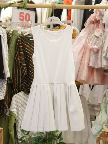 Kız Çocuk Elbise 4-12 Yaş 2004 Pembe - 4