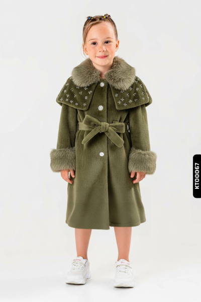 Kız Çocuk Elbise 6-10 Yaş 500 Haki - Brand Baby