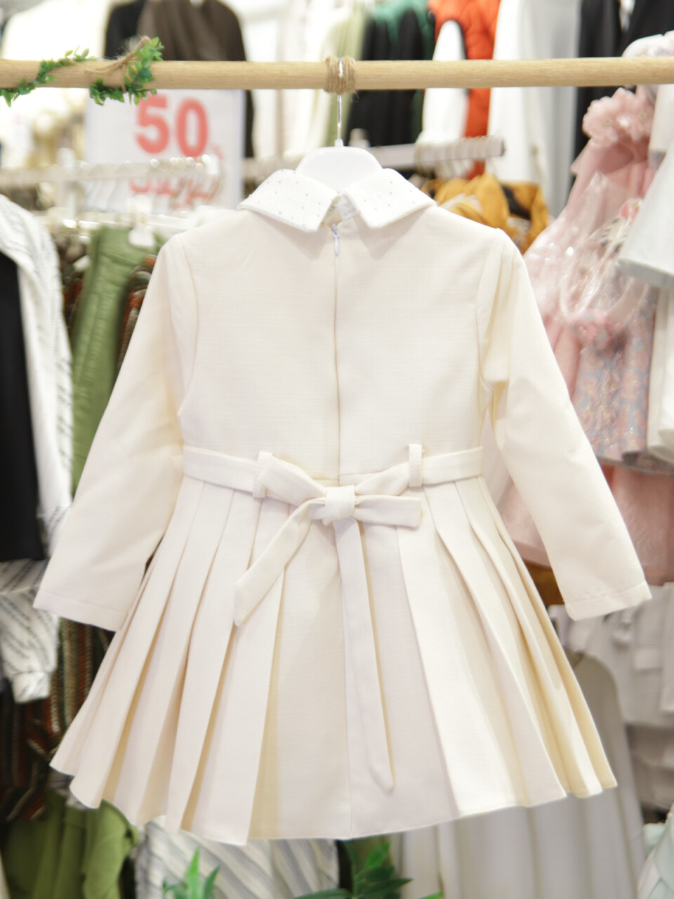 Kız Çocuk Elbise 2-6 Yaş 526 Lacivert - 7